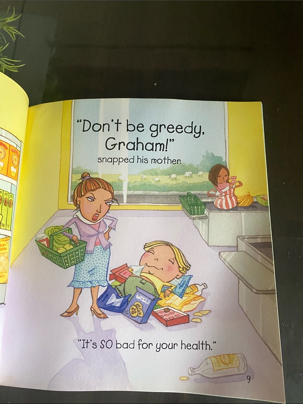 Don't Be Greedy, Graham a Cautionary Tale Book Usborne story - Picture 5 of 7
